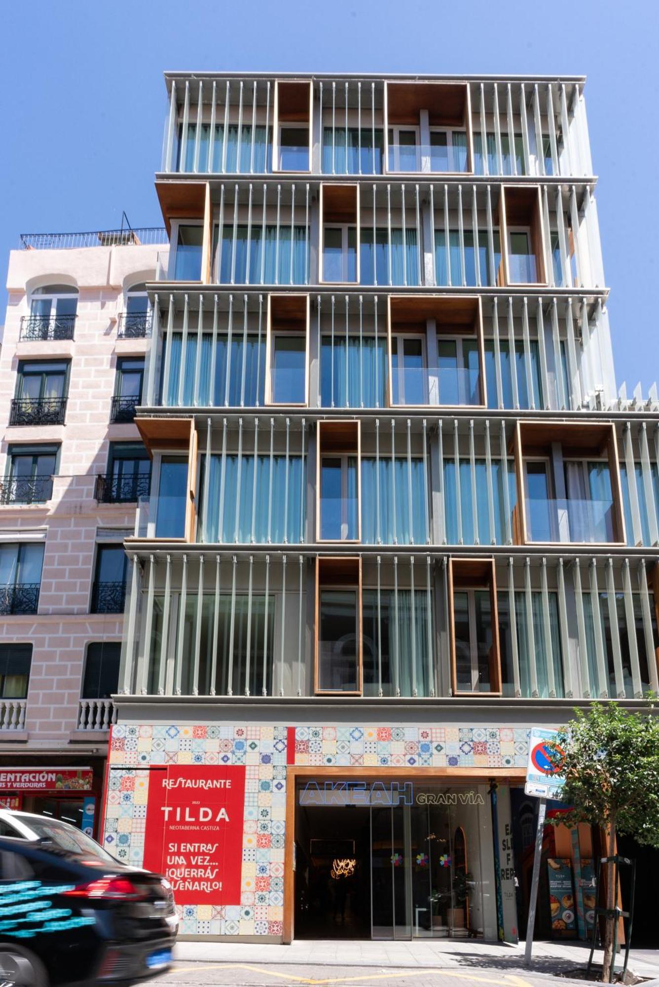 Akeah Hotel Gran Via (Adults Only) مدريد المظهر الخارجي الصورة
